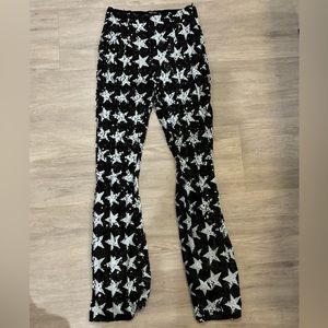 Nasty Gal Sequin Star Pants